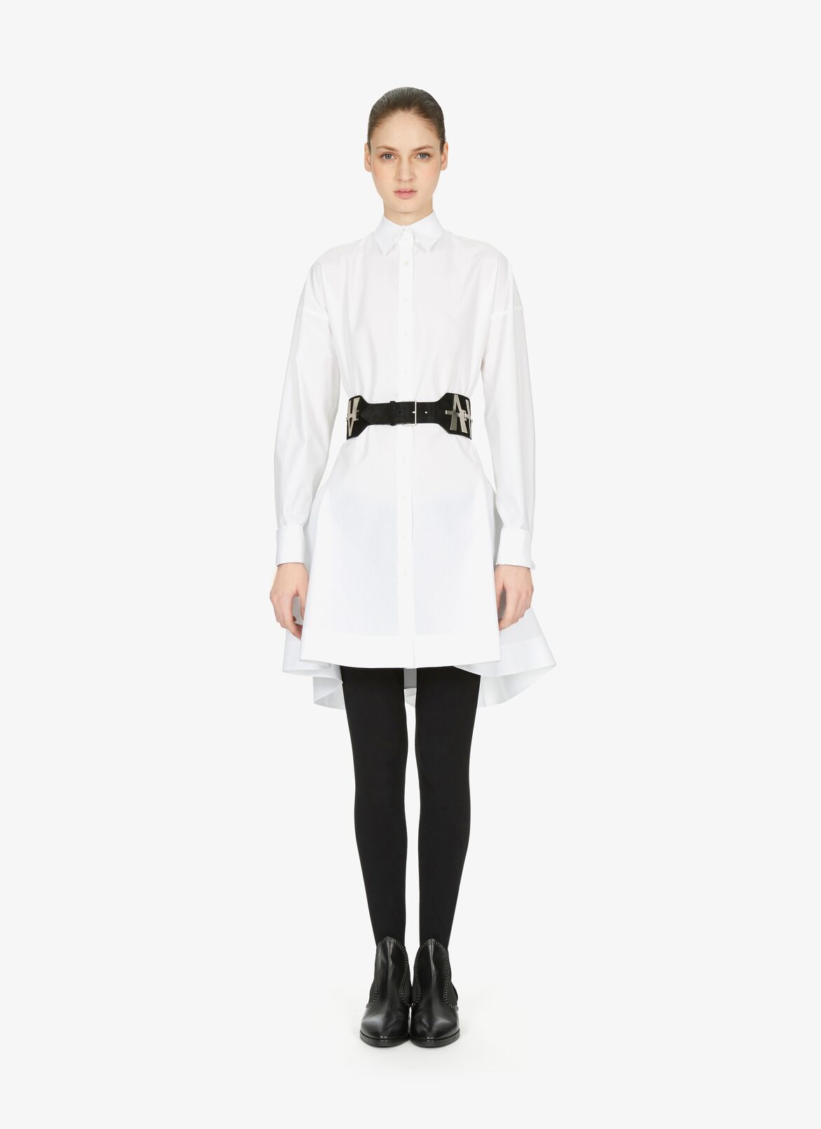 ALAÏA EDITION 1986 Poplin Shirt Dress ALAÏA WHITE ALAÏA EDITION 1986 POPLIN SHIRT DRESS